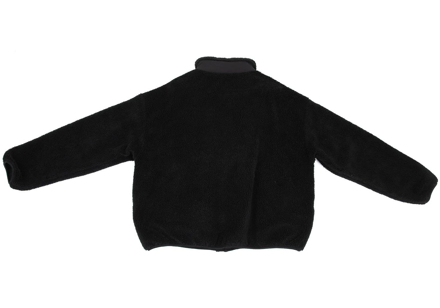 Ganryu Big Silhouette Zip-Up Fleece Blouson in Black Size US M / EU 48-50 / 2 - 12 Thumbnail