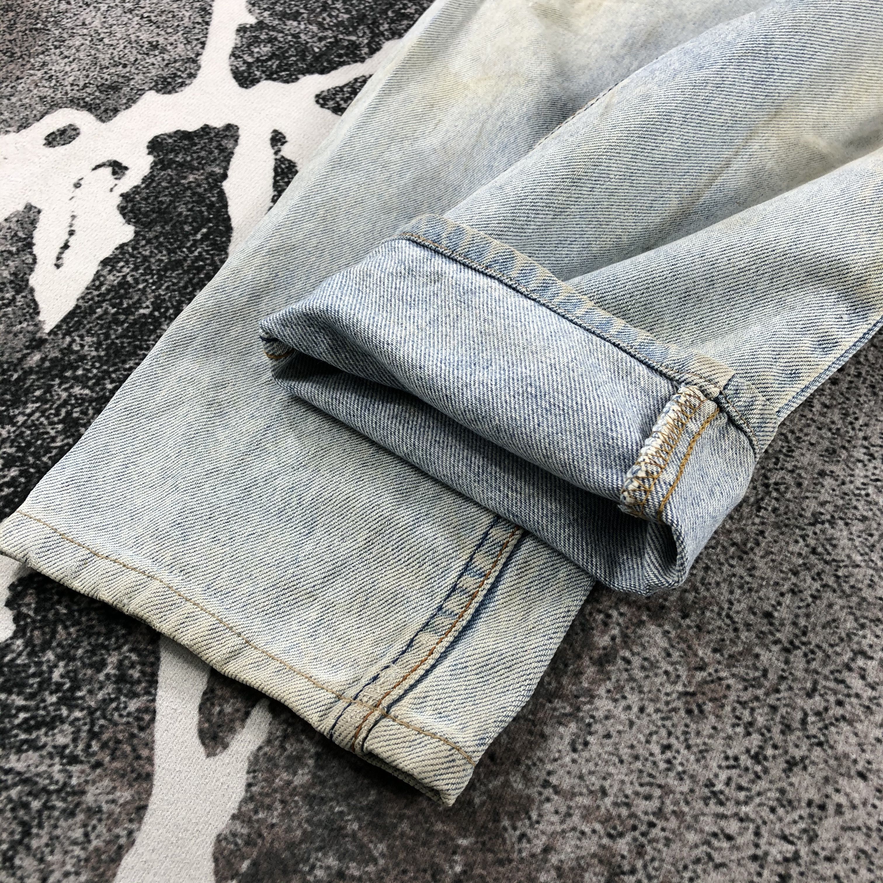 Levi's Vintage Levi's 502 Jeans Dirty Medium Wash Denim KJ896 Size US 29 - 7 Thumbnail