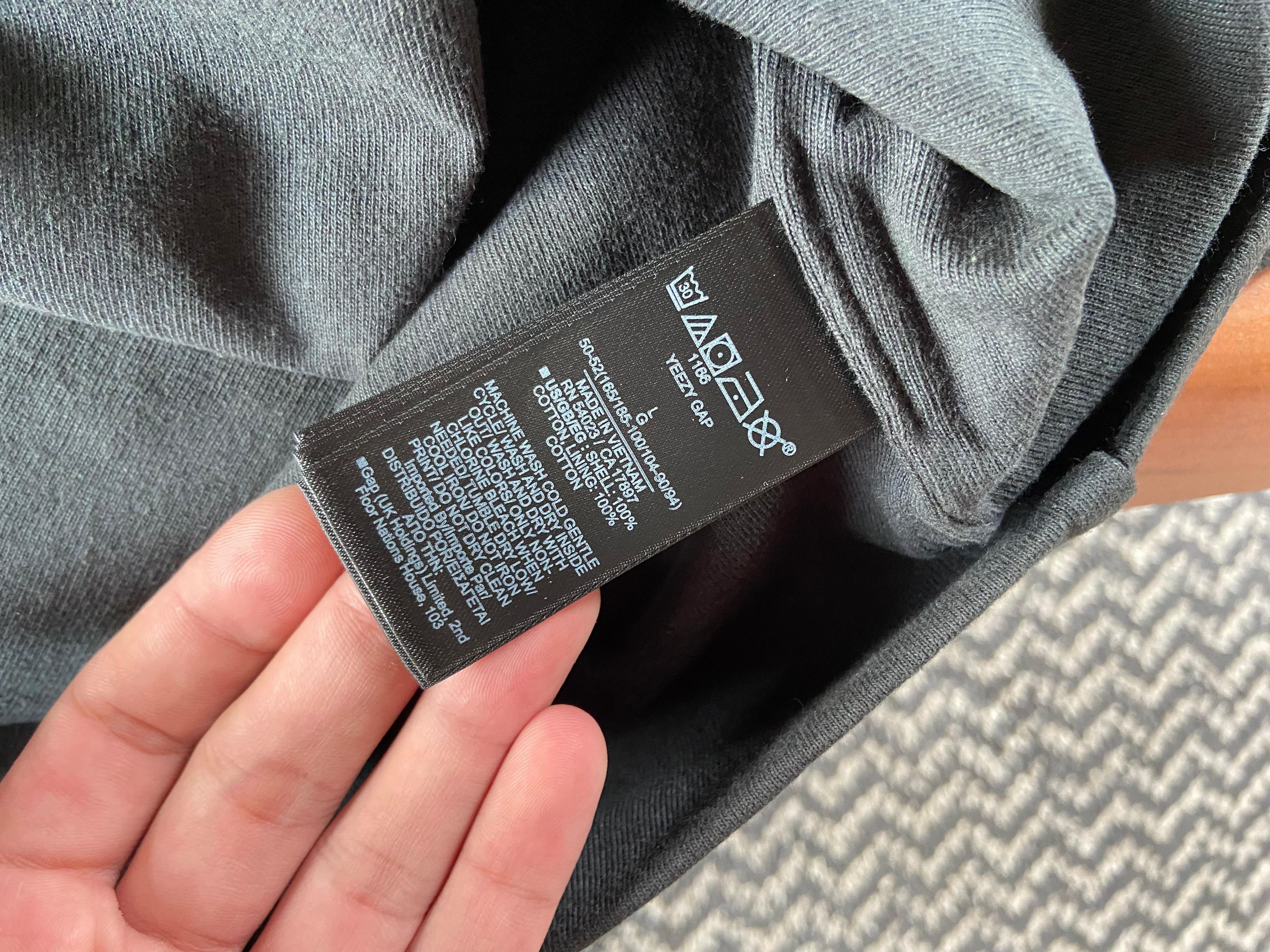 Balenciaga × Gap × Yeezy Dove No Seam (Yeezy x Gap x Balenciaga) Black T-shirt Size US L / EU 52-54 / 3 - 10 Thumbnail