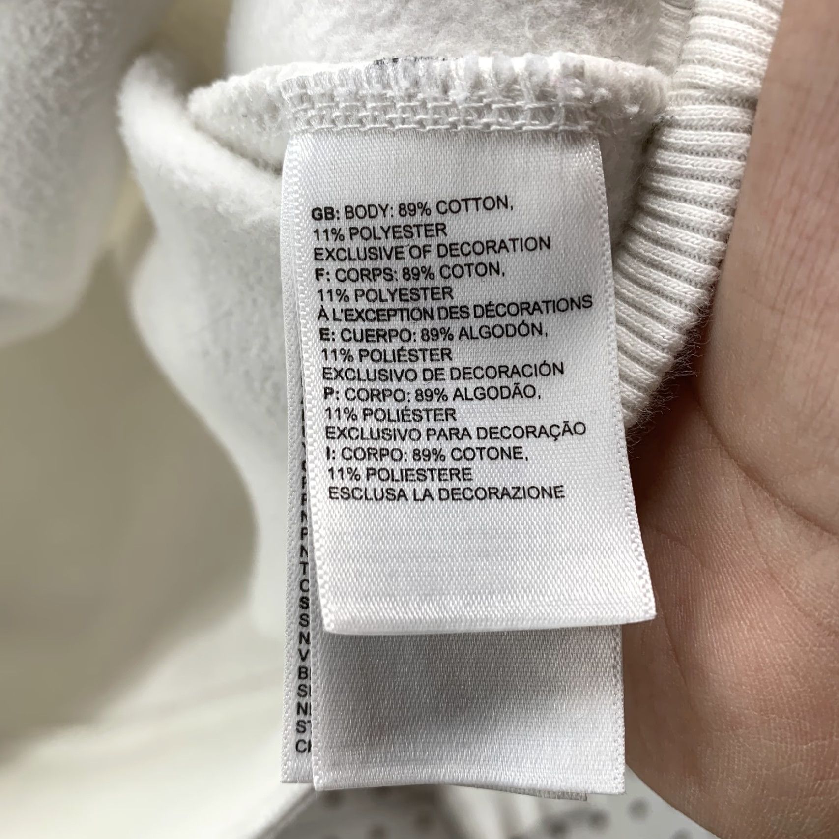 The North Face The North Face Crewneck Womens Large White Fleece Pullover Size L / US 10 / IT 46 - 5 Thumbnail