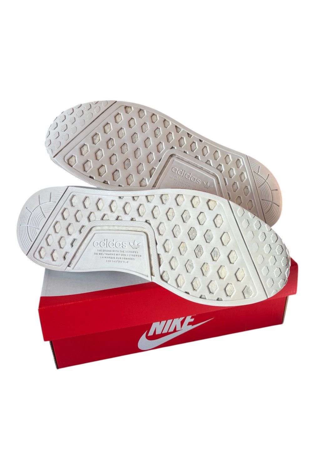 Adidas Adidas NMD_R1 V2 Trainers – White / Red – Japanese Style Size US 10 / EU 43 - 8 Thumbnail
