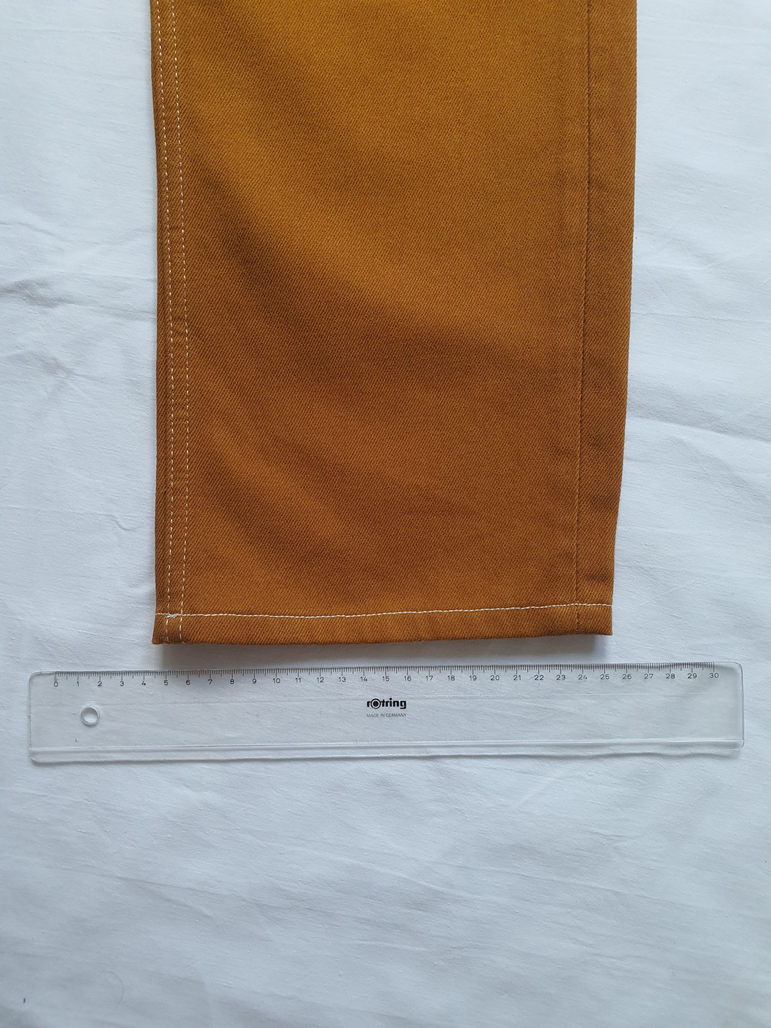 Sandro Regular Fit Denim Jeans (Code: P6468S) - Caramel - Sz W31 Size US 31 - 13 Thumbnail