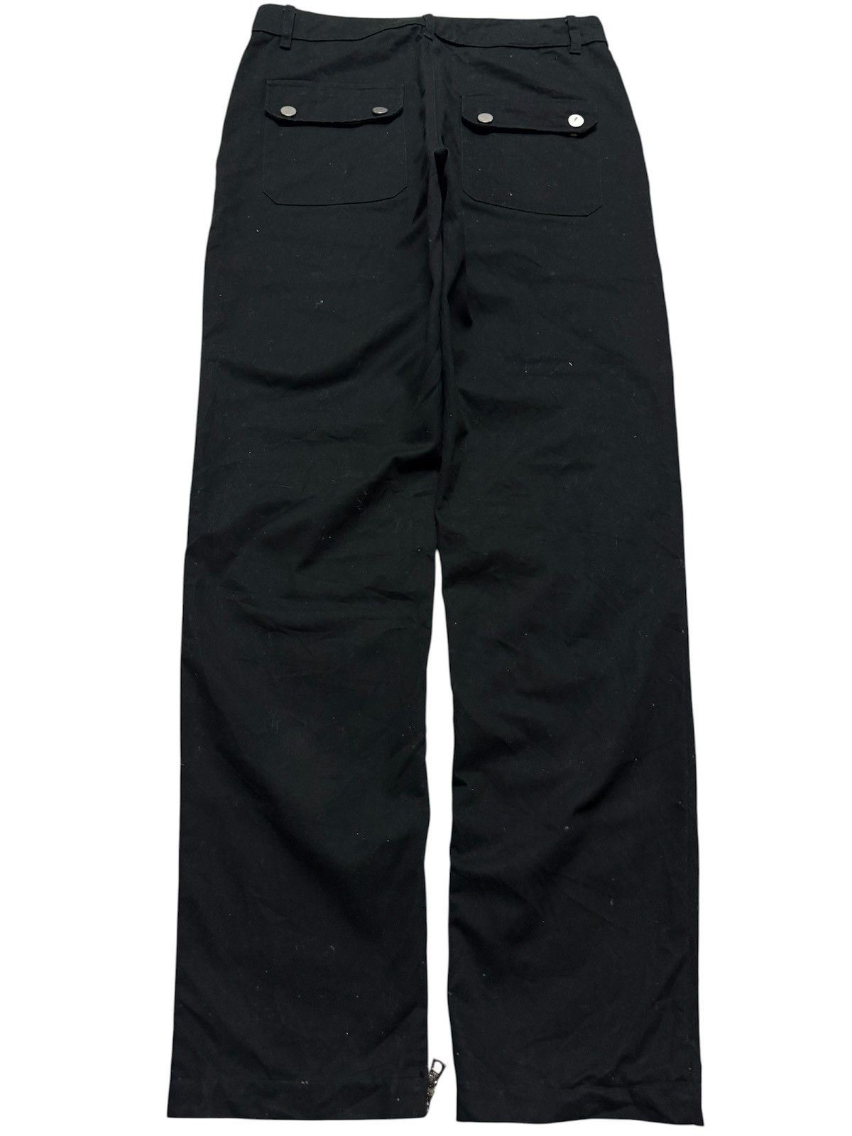 Tornado Mart JAPANESE FORTUNE FAME PUNK POEM BLACK MULTIPOCKET CARGO Size US 31 - 4 Thumbnail