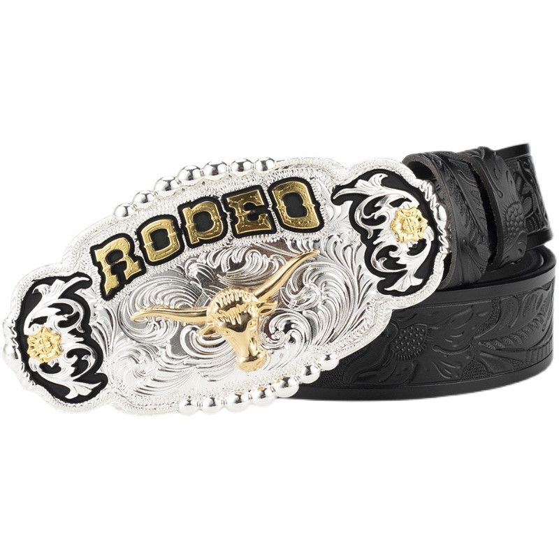 Designer Punk Vintage Belt Riveted Belts Menswear Accessories Size ONE SIZE - 5 Thumbnail