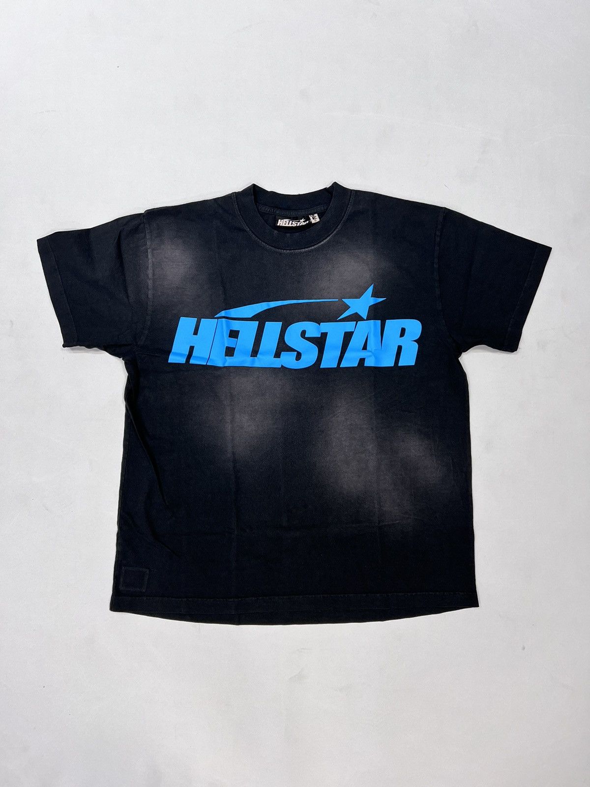 HELLSTAR Hellstar Classic T-Shirt (Regular Logo) Black/Blue Size US M / EU 48-50 / 2 - 2 Thumbnail
