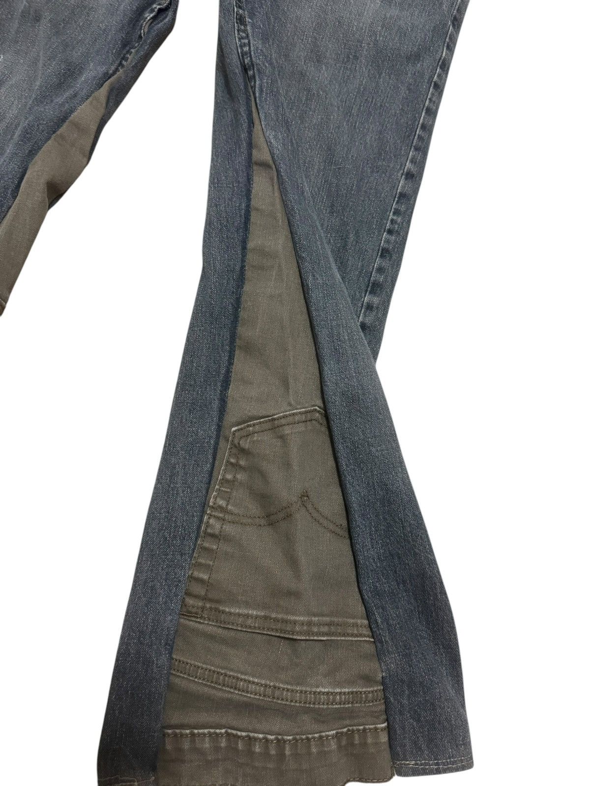 Urban Pipeline × Vintage Custom Wide Leg Flared Denim Size US 32 / EU 48 - 6 Thumbnail