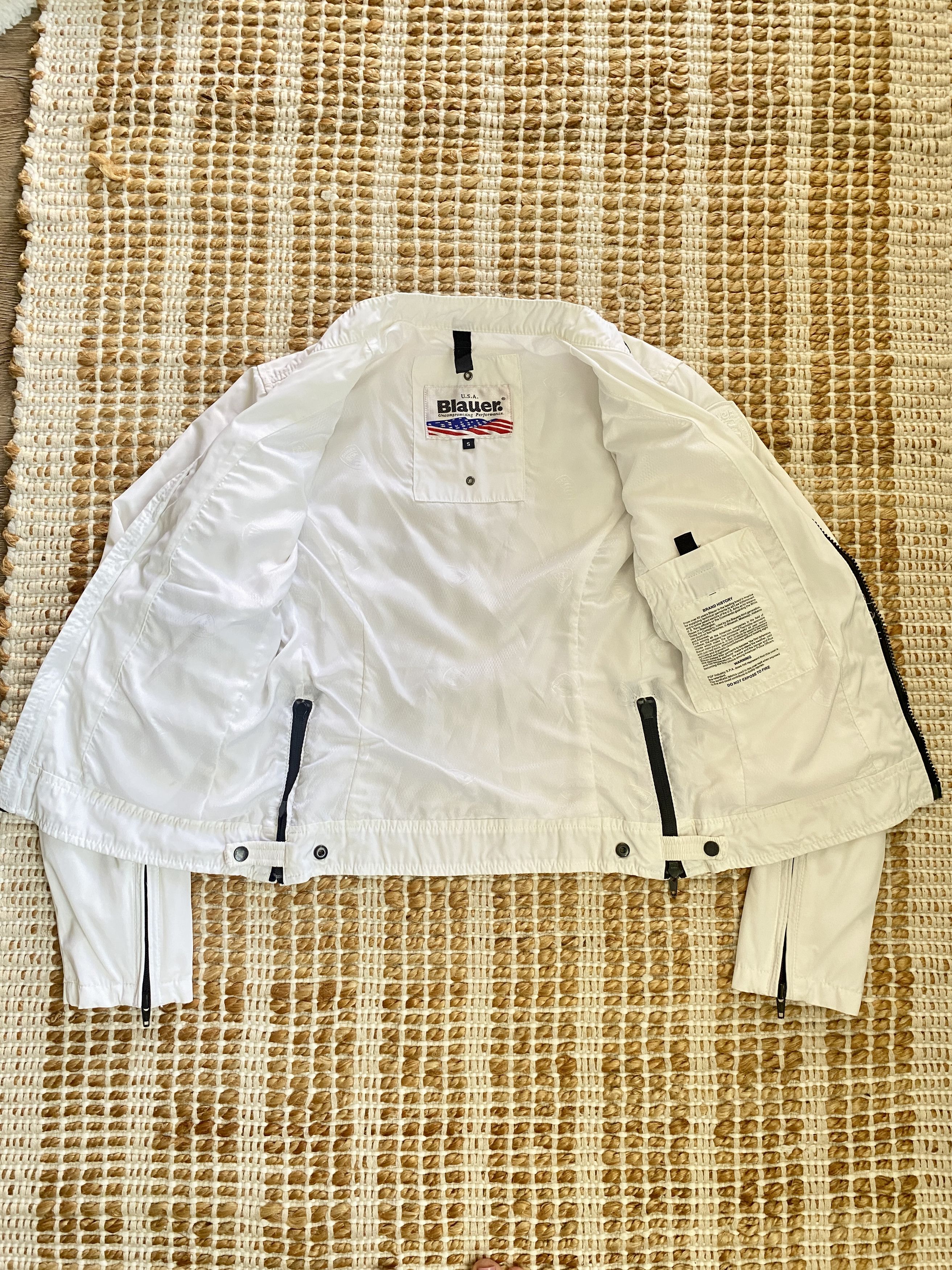 Other Authentic Blauer USA Women’s Lightweight White Jacket Size S / US 4 / IT 40 - 6 Thumbnail