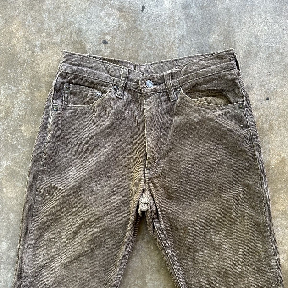 Levi's W28 Vintage Levi’s 517 Corduroy Brown Casual Trouser Pant Size US 28 / EU 44 - 3 Thumbnail