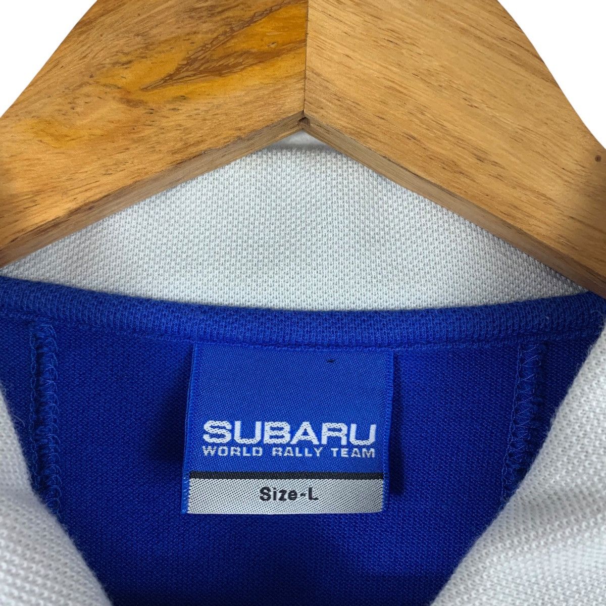 Japanese Brand SUBARU World Rally team Pirelli embroidery logo polo tee Size US L / EU 52-54 / 3 - 3 Thumbnail