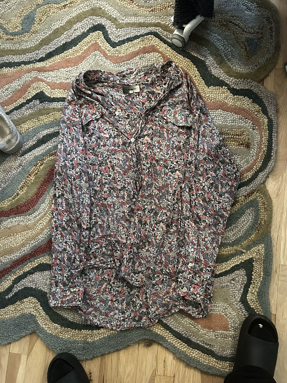 Isabel Marant Floral Button Down