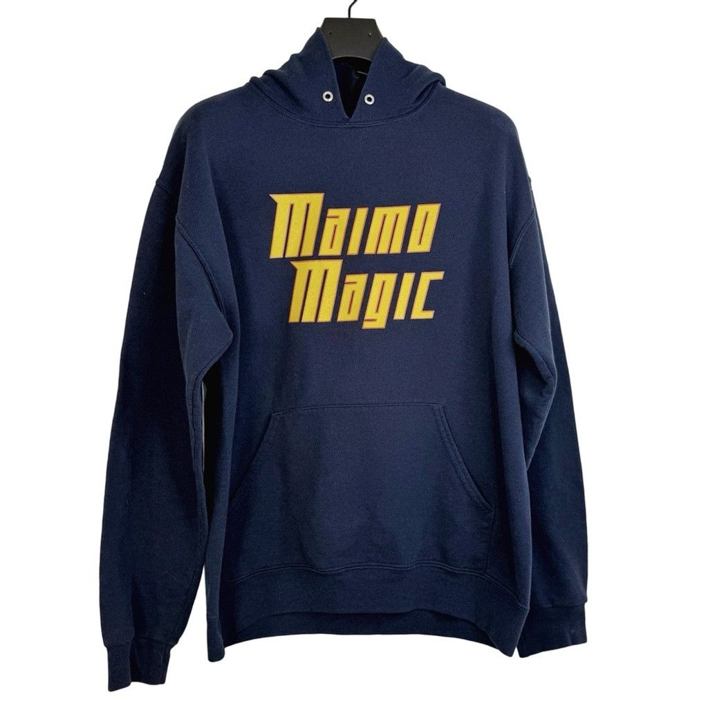 Jerzees × Other MAIMO MAGIC JERZEES NUBLEND Men's SICK FONT Navy Hoodie M Size US M / EU 48-50 / 2 - 2 Thumbnail