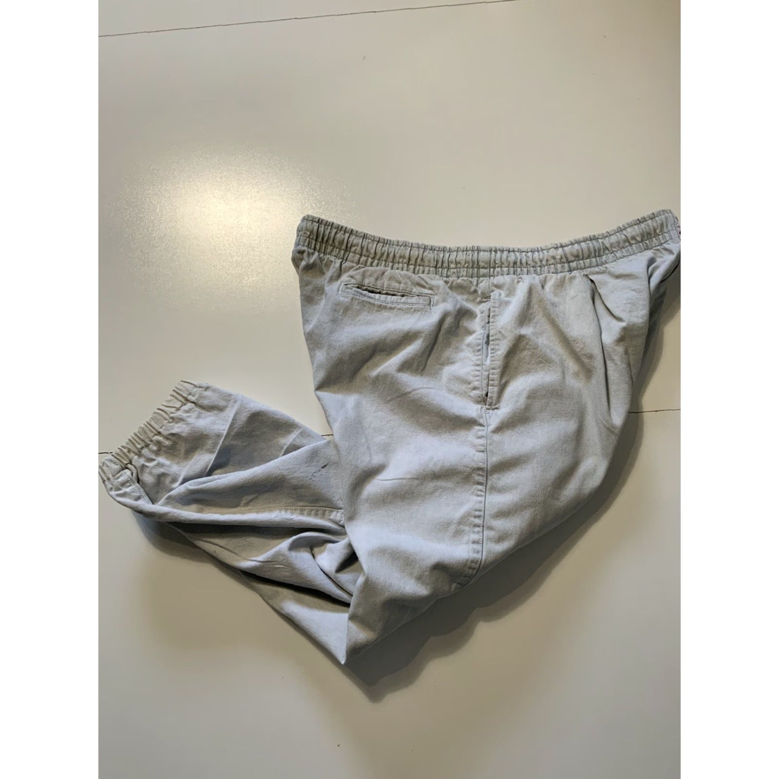 Vintage VINTAGE 80s 90s XAM MC Hammer Beach Muscle Light Wash Denim Jogger Pants XL Size US 36 / EU 52 - 2 Thumbnail