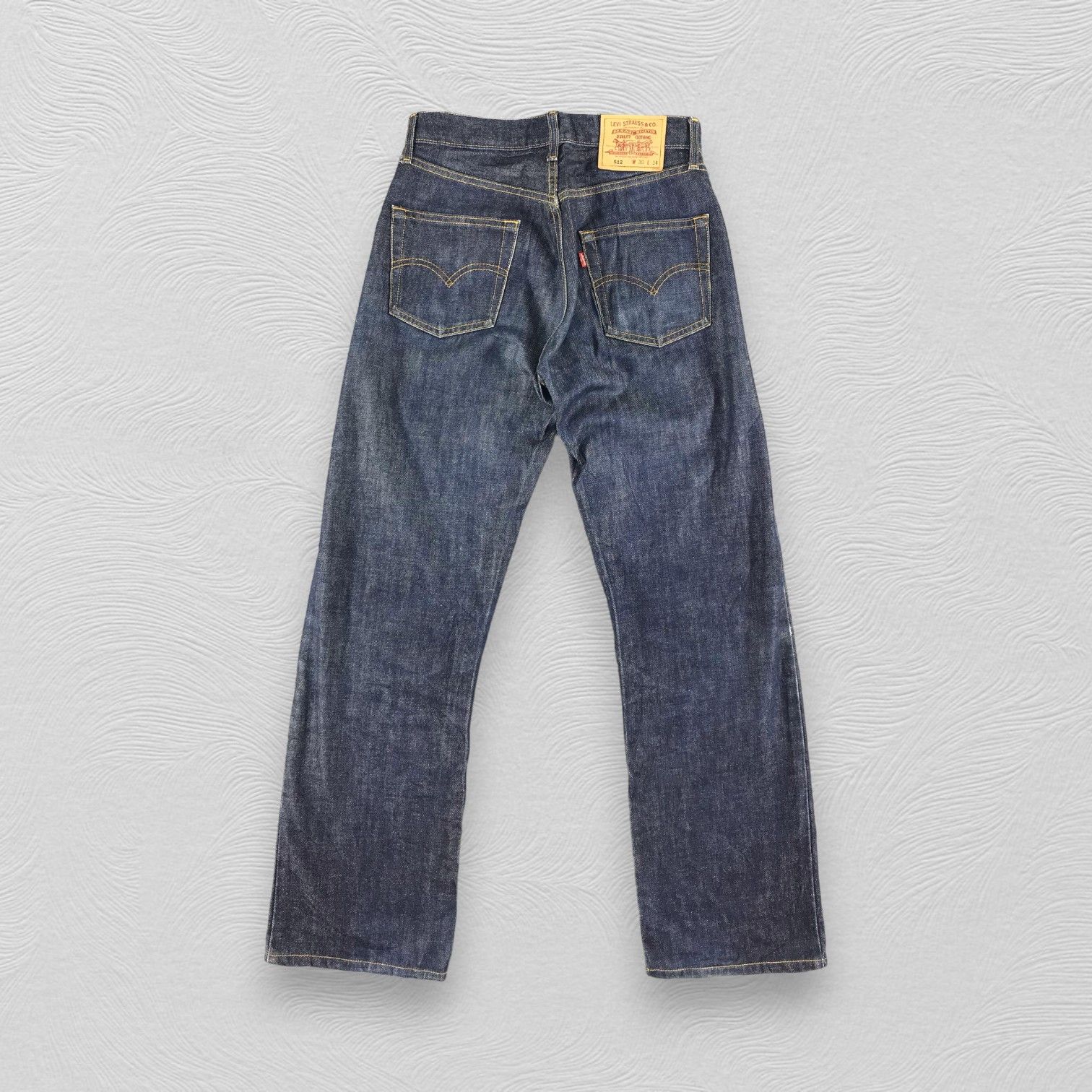 Levi's Vintage 90s Levi's 512 Jeans Blue Wash Denim KJ09 Size US 30 / EU 46 - 2 Thumbnail