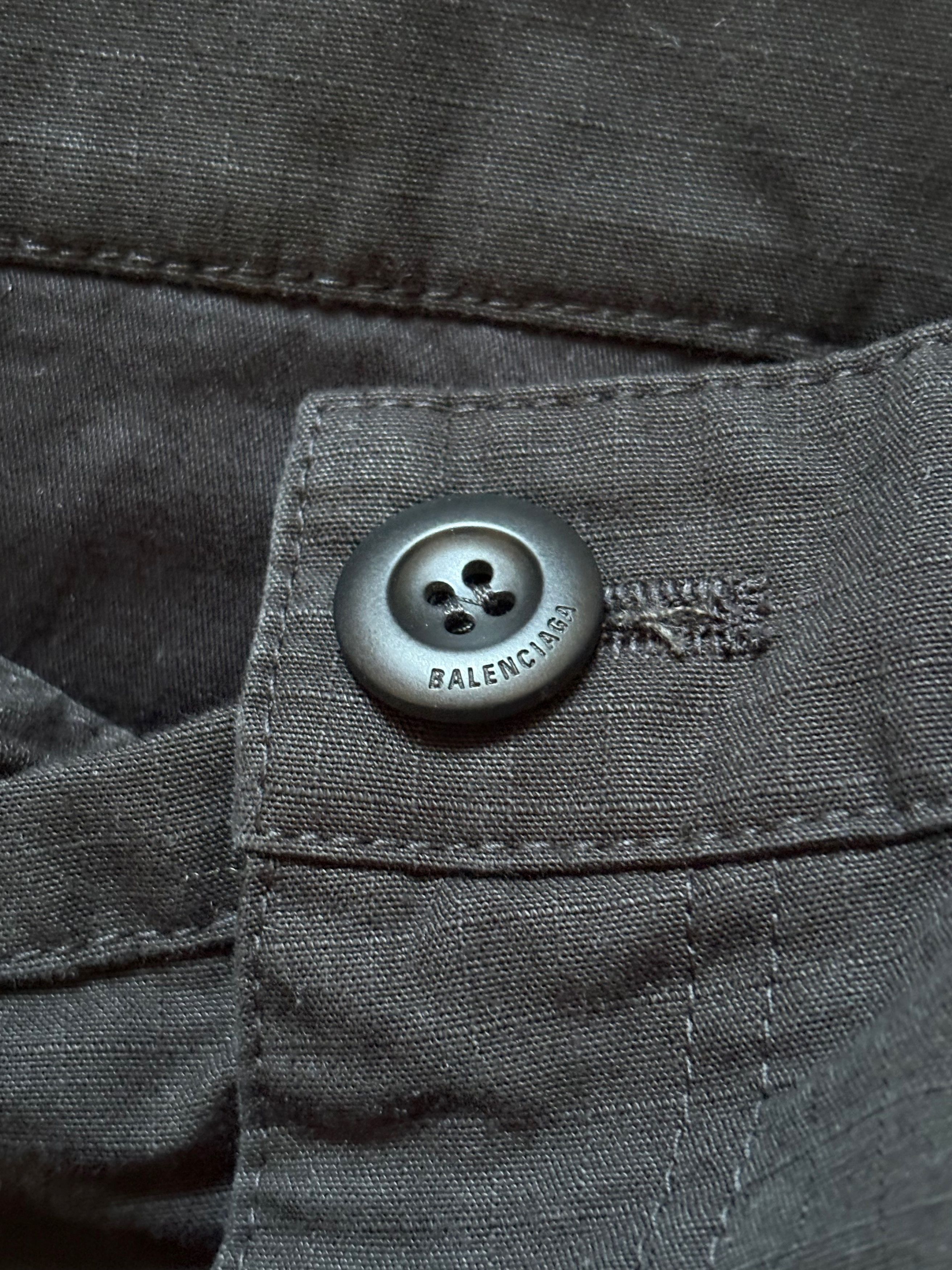 Balenciaga Balenciaga Flared Cargo Pants 1000M Size US 32 / EU 48 - 12 Thumbnail