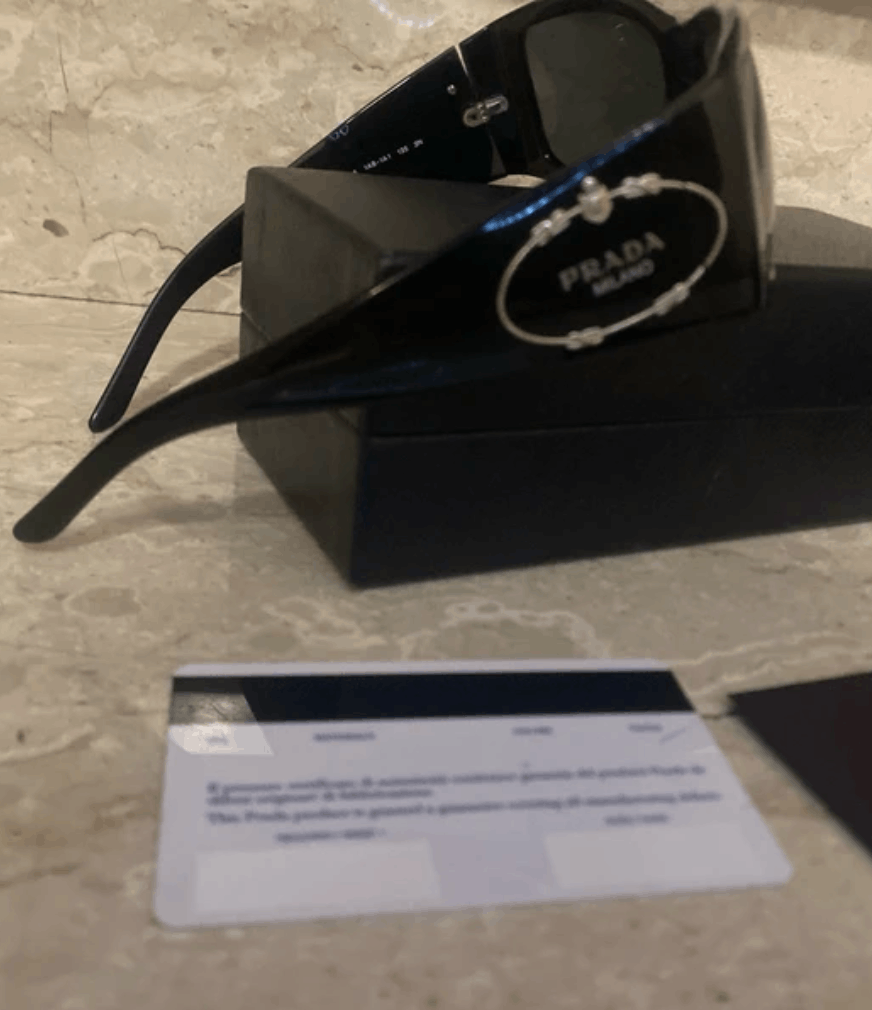 Prada PRADA Sunglasses 2004 Flame Chrome Star Mask Fire Vintage Size ONE SIZE - 1 Thumbnail