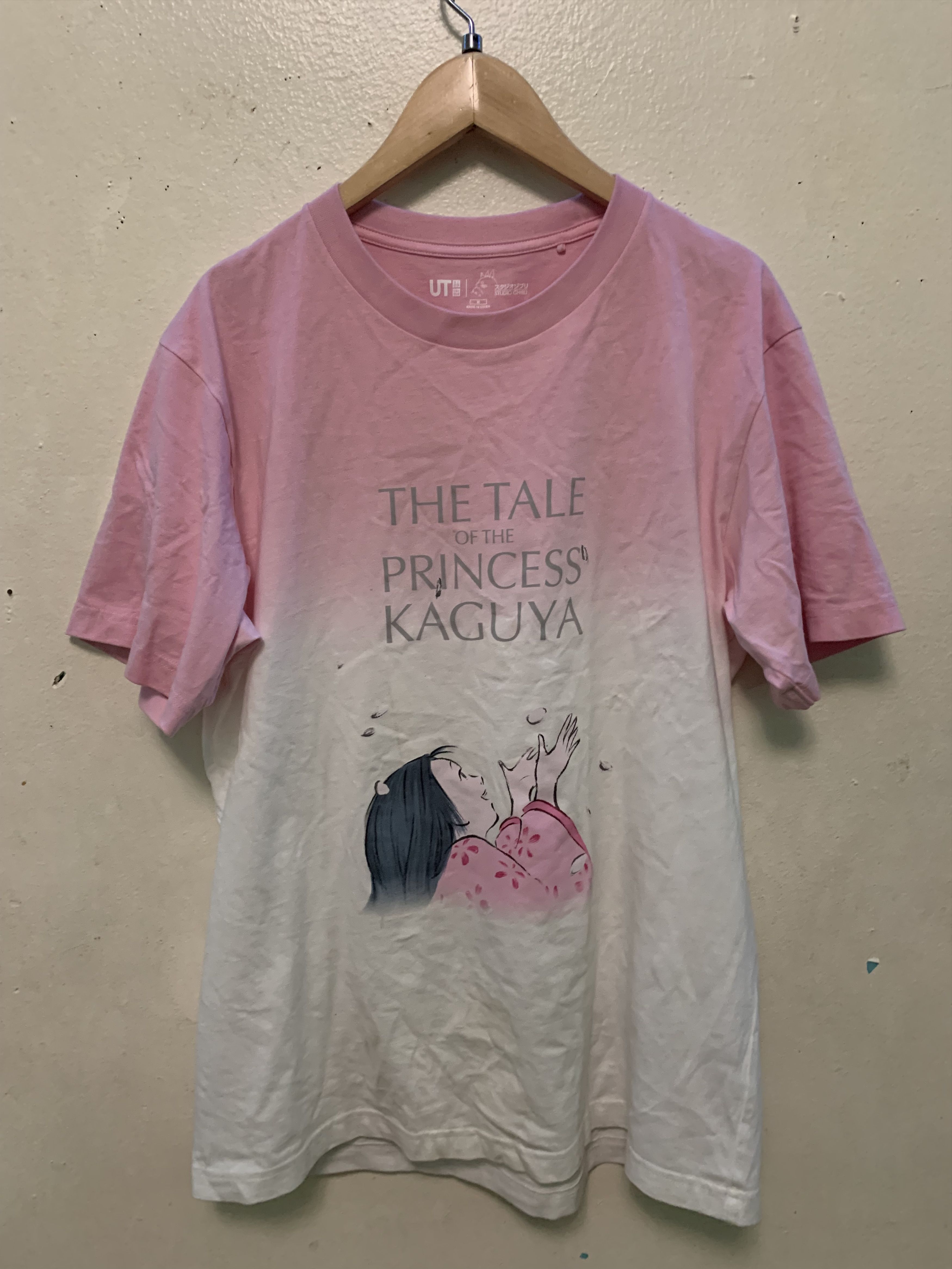 Uniqlo UNIQLO THE TALE OF PRINCESS KAGUYA Tee Shirt ⊛ PNK ⊛ Brnd Nw Size US M / EU 48-50 / 2 - 2 Thumbnail
