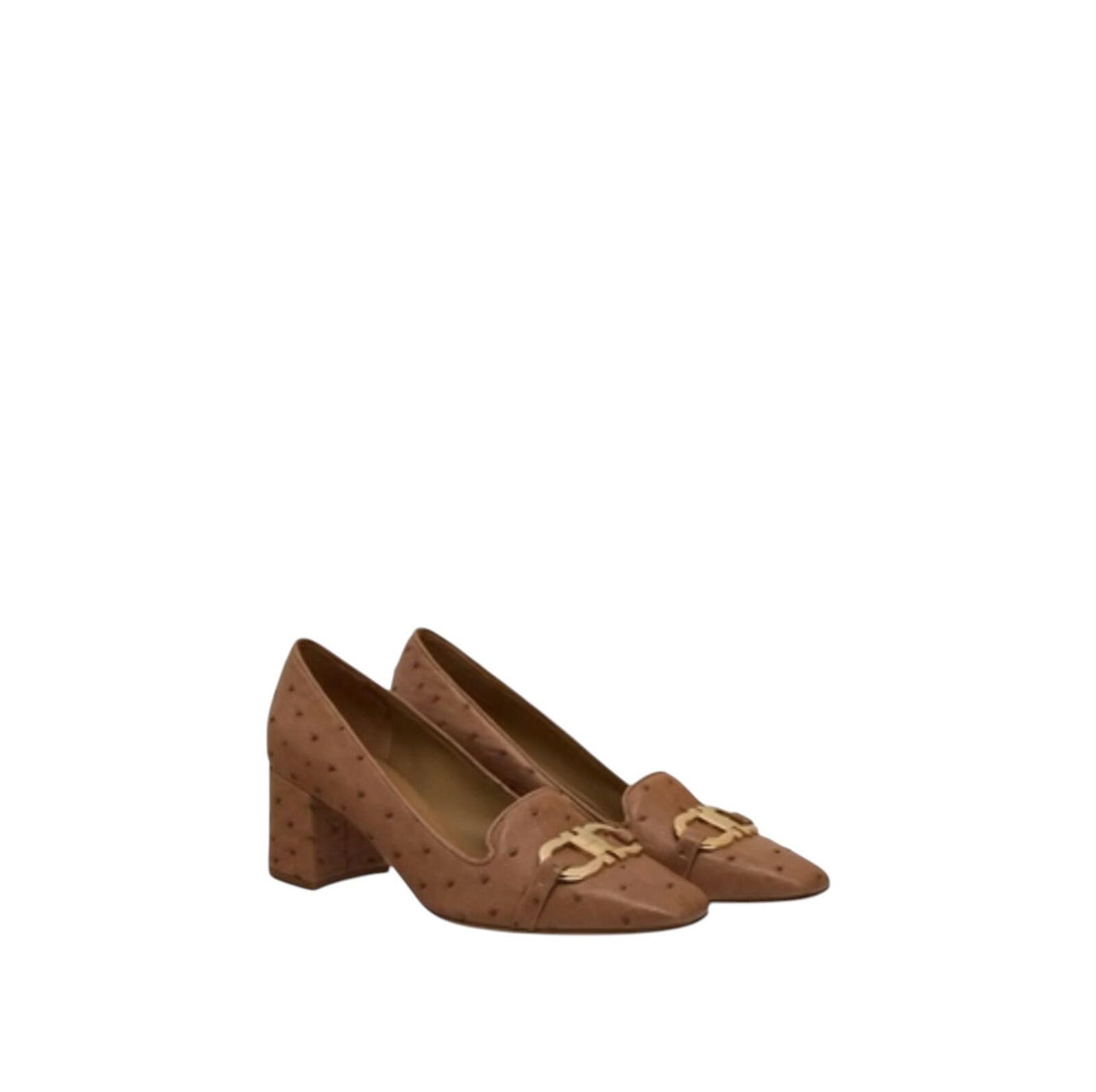 Salvatore Ferragamo Ferragamo Gancini Ornament Pump Size ONE SIZE - 1 Thumbnail