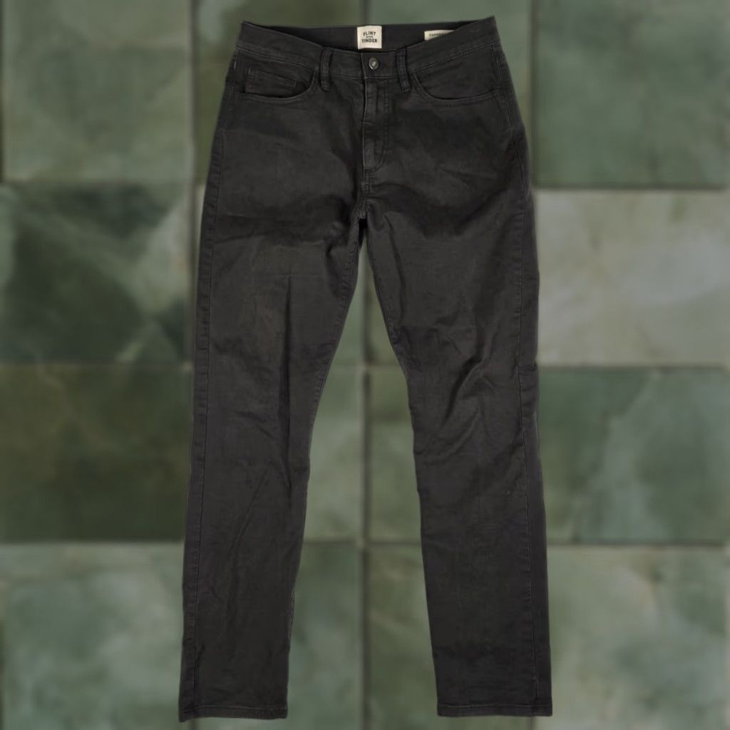 Flint And Tinder Flint And Tinder Tapered Pants Mens 30x30 Gray 5 Pocket Chino Stretch Twill Size US 30 / EU 46 - 1 Thumbnail
