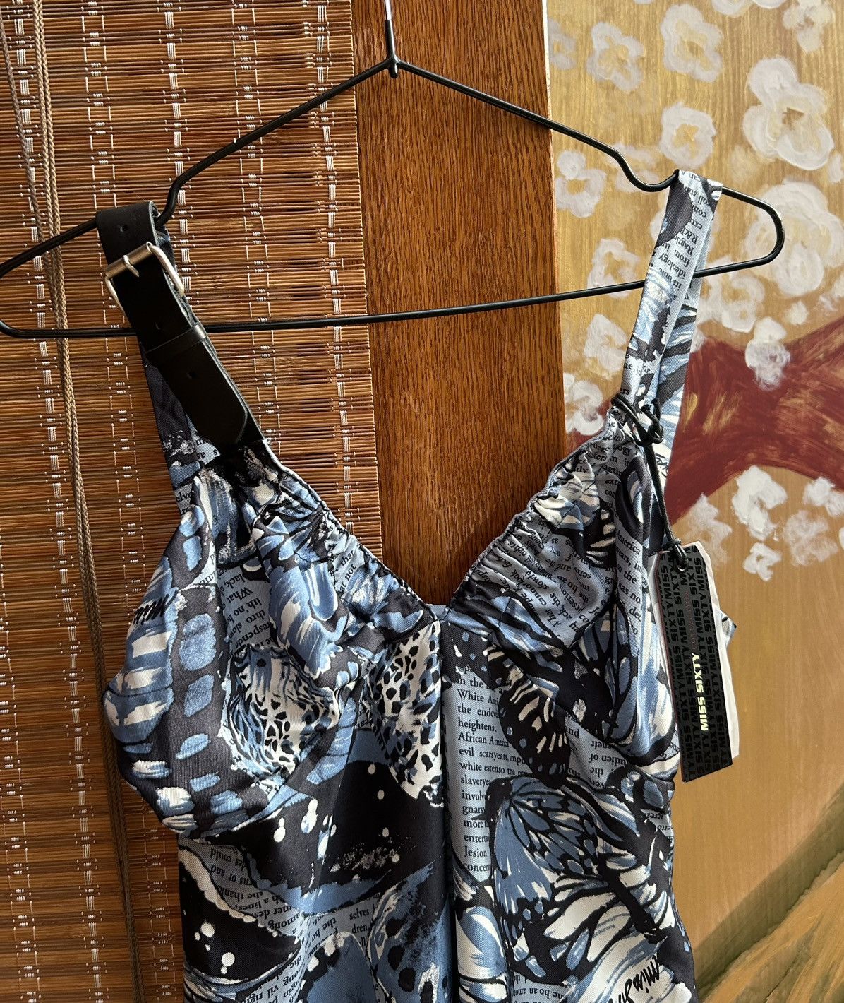 Miss Sixty Vintage Y2K Miss Sixty Silk Butterfly Print Camisole Top Size S / US 4 / IT 40 - 3 Thumbnail