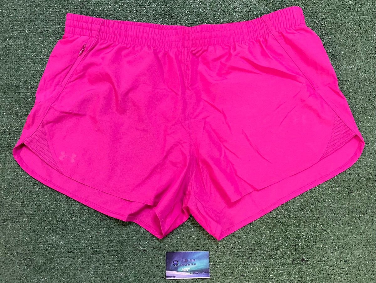 Under Armour Under armour fly by pink shorts Size 36" / US 14 / IT 50 - 1 Thumbnail