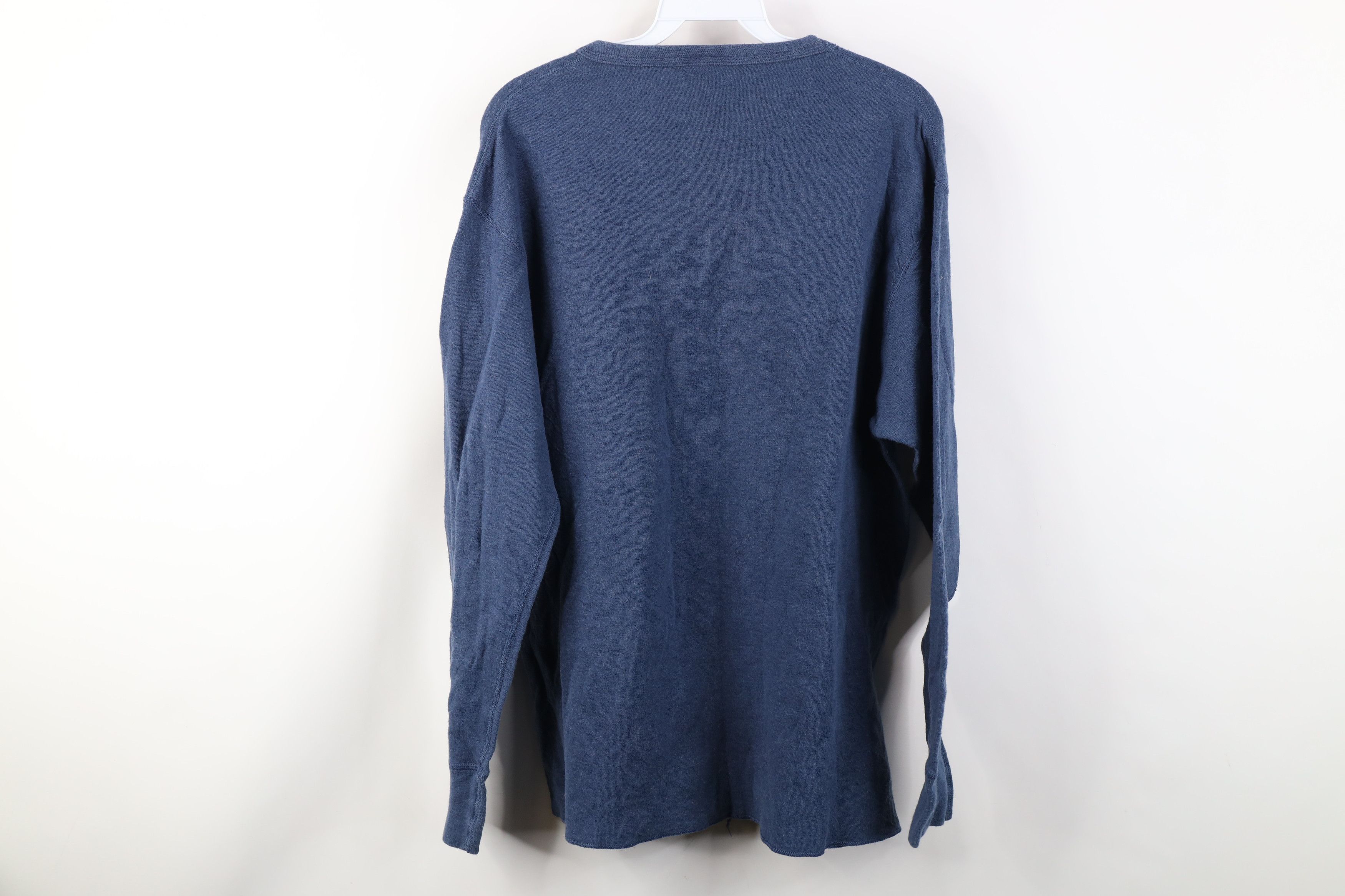 Vintage Vintage 90s Streetwear Wall Wool Blend Knit Thermal T-Shirt Size US L / EU 52-54 / 3 - 9 Thumbnail