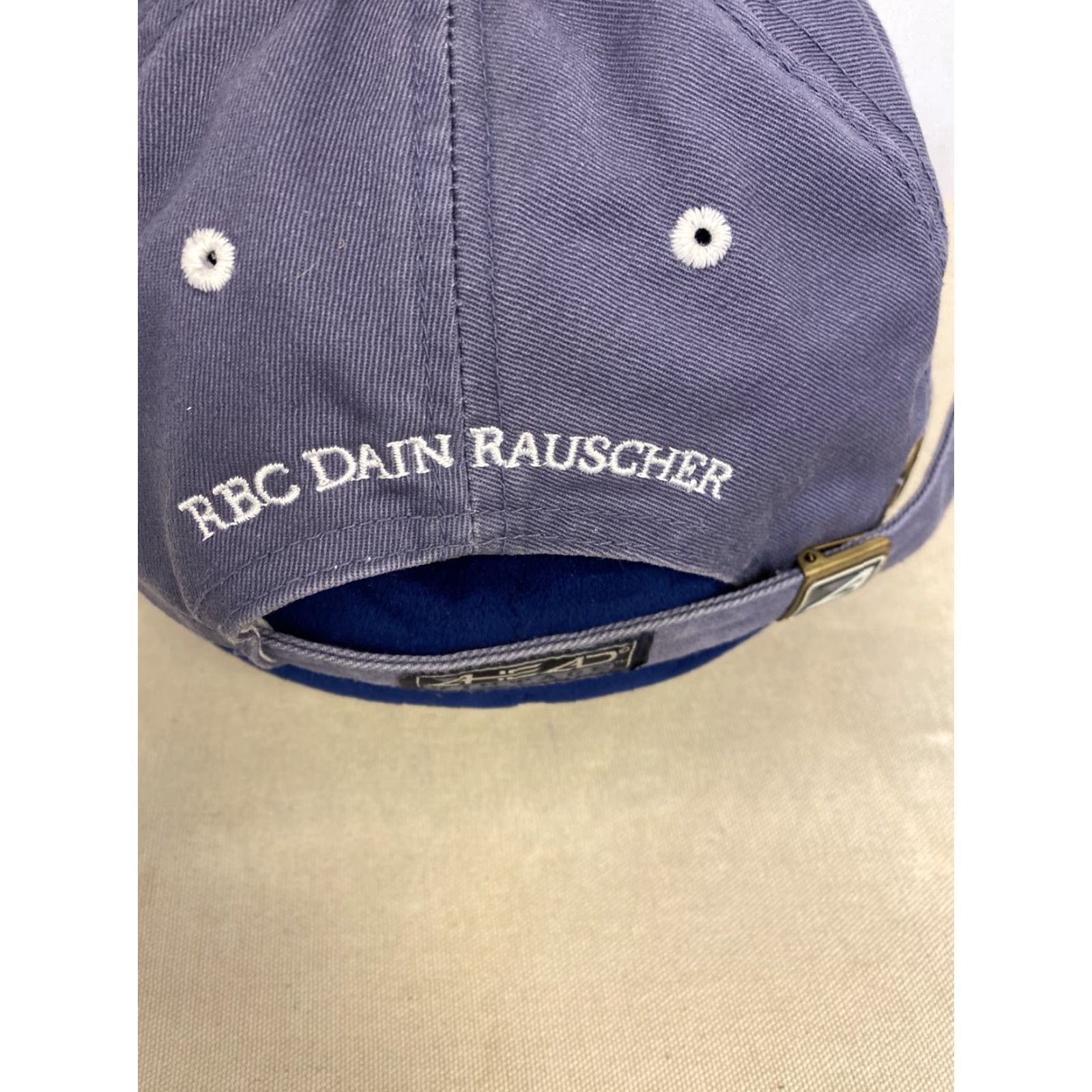 Vintage VINTAGE Ahead Baseball Cap Unisex Adults One Size Blue Adjustable Hat Champs Flint Logo Size ONE SIZE - 5 Thumbnail