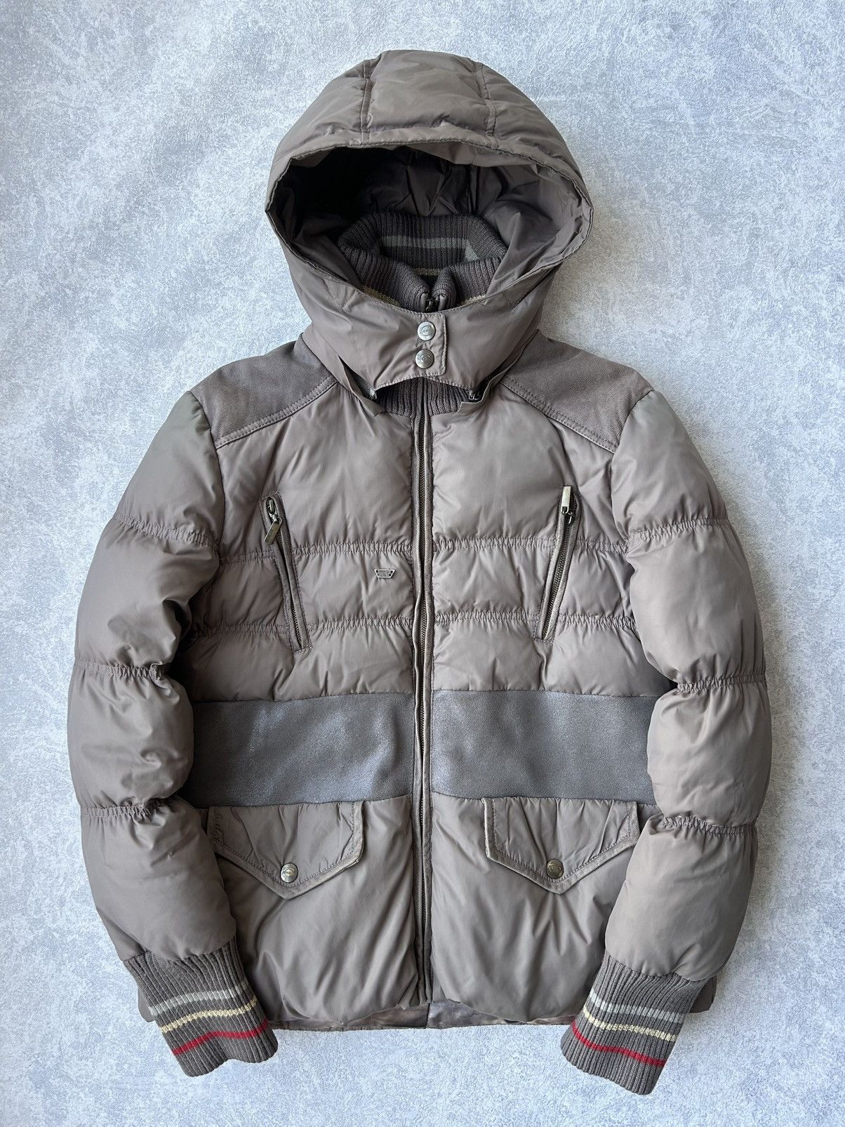 Just Cavalli Vintage Just Cavalli 4 Pocket Down Puffer Jacket Size L / US 10 / IT 46 - 1 Thumbnail