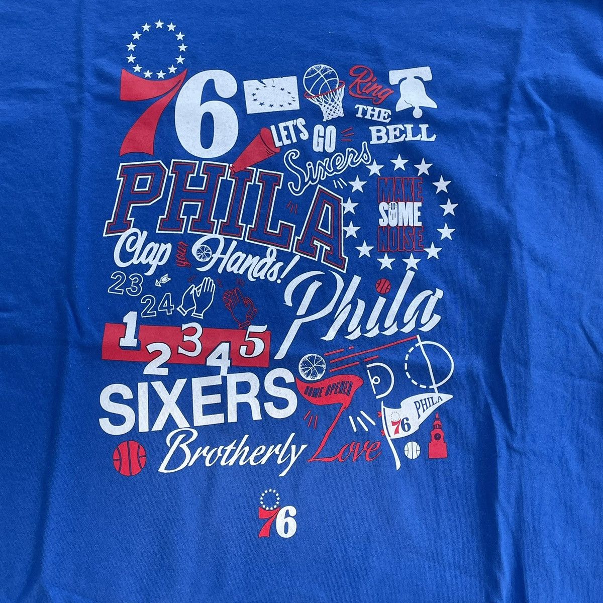 NBA Philadelphia 76ers (Sixers) 2023-24 Season Game Opening Size US XL / EU 56 / 4 - 3 Thumbnail