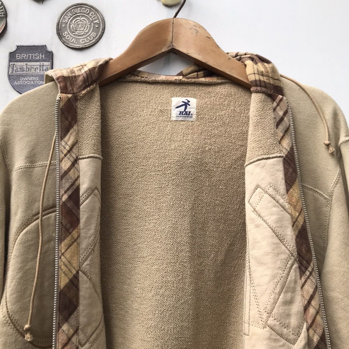 Hai Sporting Gear × Issey Miyake Vintage Hai Sporting Gear Issey Miyake japan Hoodie inner Size US L / EU 52-54 / 3 - 23 Thumbnail