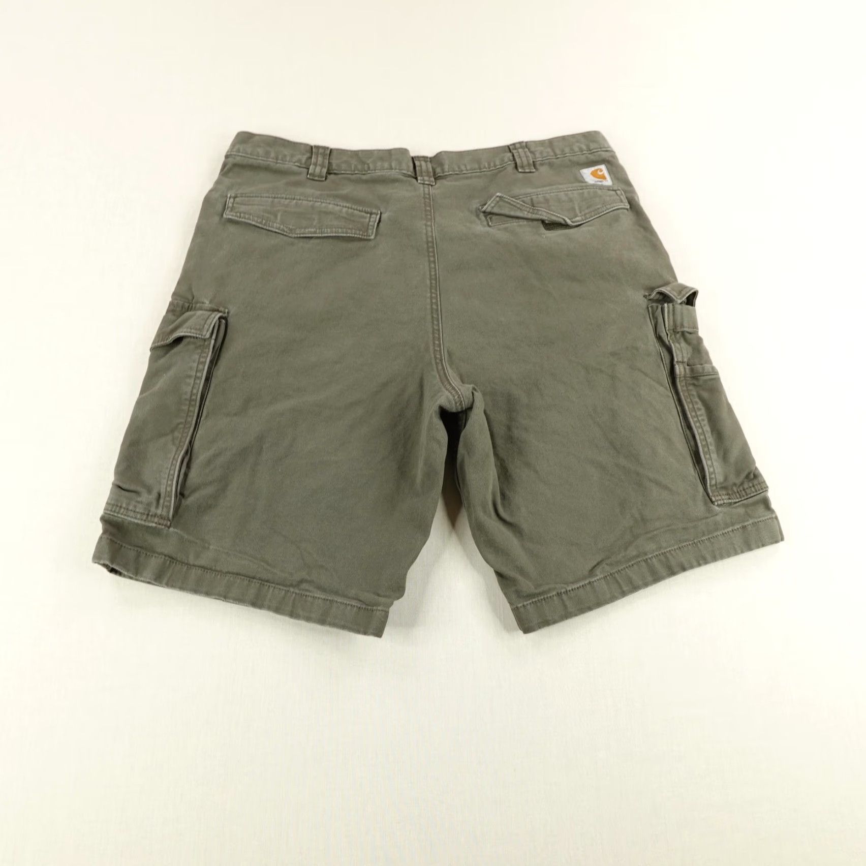 Carhartt Carhartt Cargo Shorts Mens 38 Green Canvas Workwear Casual Relaxed Fit Durable Outdoor Size US 38 / EU 54 - 4 Thumbnail