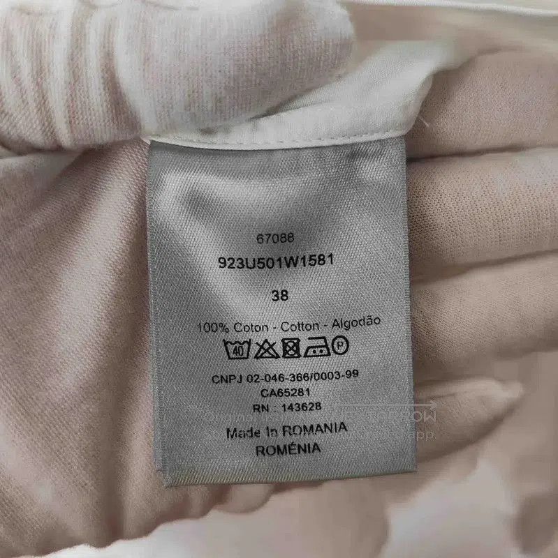 Other Dior White Cotton Men's Shirt . Size US M / EU 48-50 / 2 - 6 Thumbnail