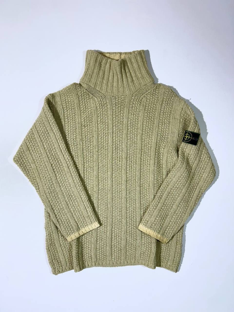 Stone Island Vintage Sweater Knit Wool 1996 Rare Marina
