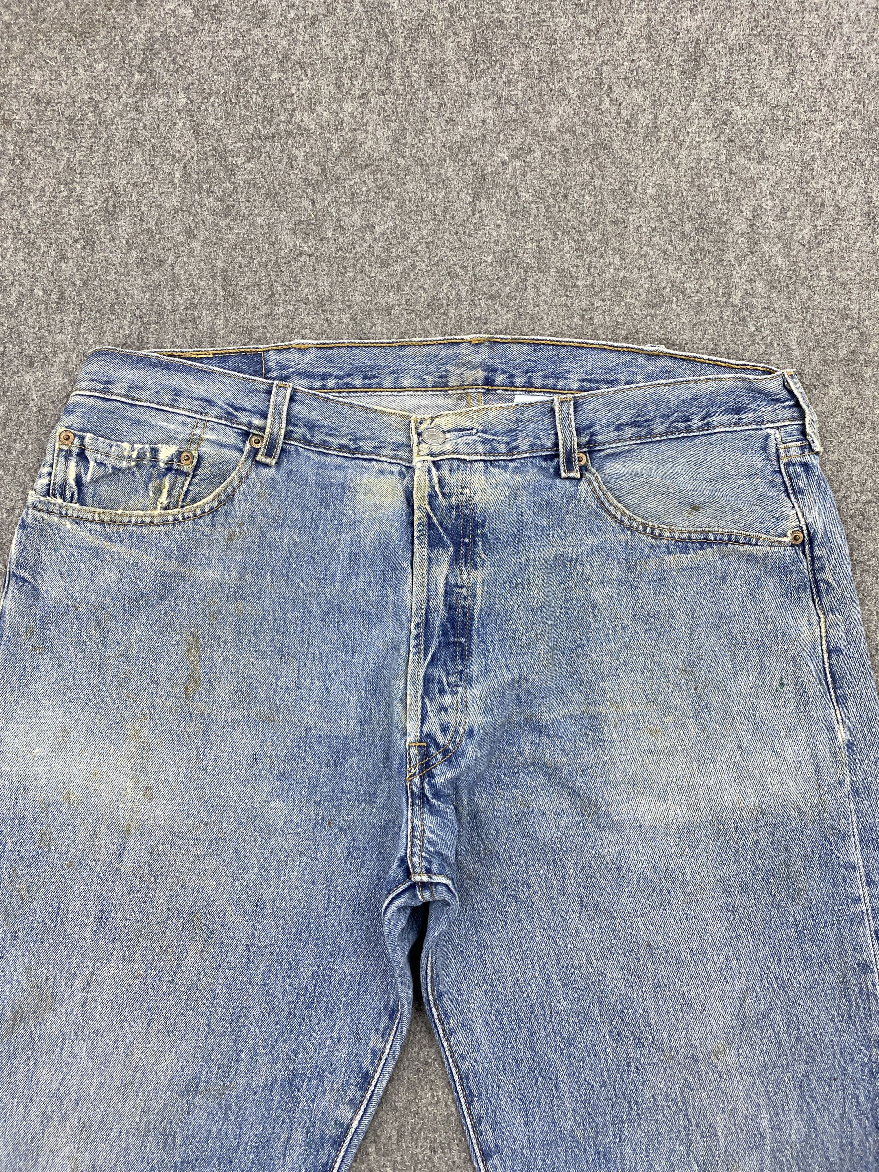 Levi's Vintage Levis 501 Lightwash Jeans DP2661 Size US 38 / EU 54 - 2 Thumbnail