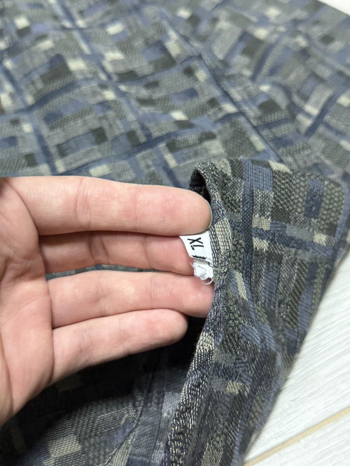 Missoni Missoni sport linen shirt buttons pocket logo patterns Size US XL / EU 56 / 4 - 6 Thumbnail