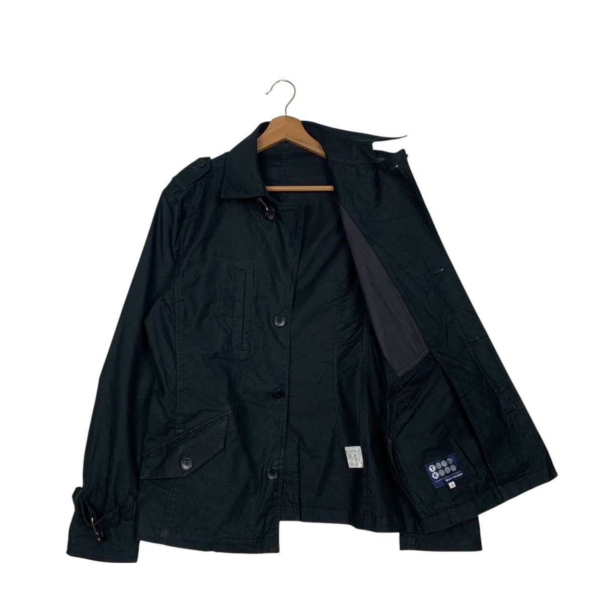 Takeo Kikuchi TAKEO KIKUCHI Black Cotton Chore Coat Jacket #2761-C124 Size US S / EU 44-46 / 1 - 8 Thumbnail