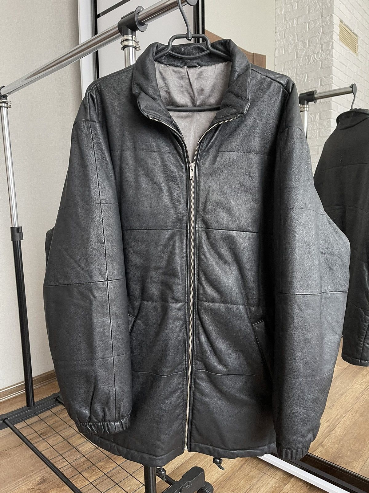 Vintage Yohji Yamamoto Y’s Vintage Leather Jacket Japan 90s Archive Size US L / EU 52-54 / 3 - 3 Thumbnail