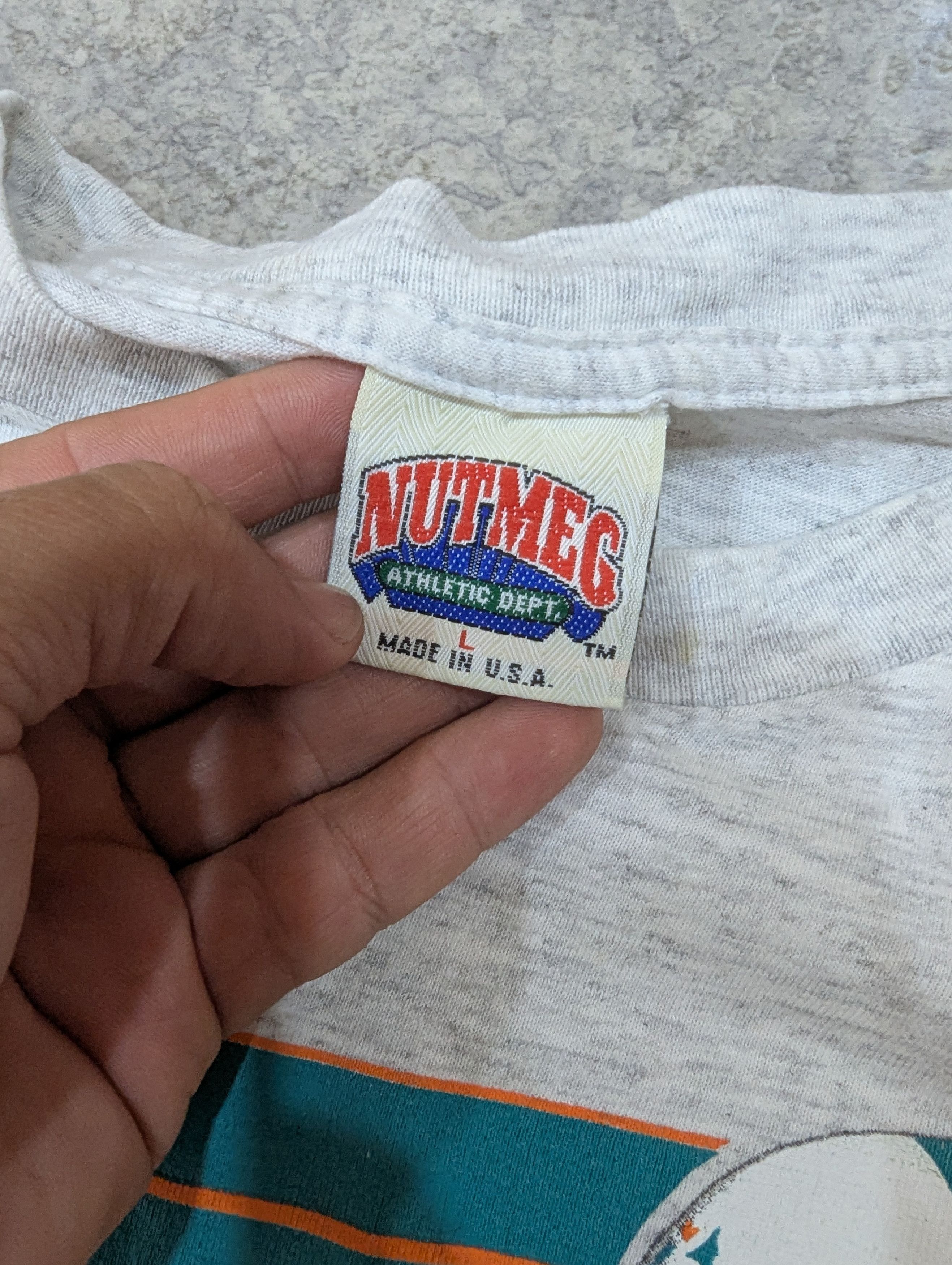 Nutmeg Dan Marino X Miami Dolphins Size US L / EU 52-54 / 3 - 6 Thumbnail