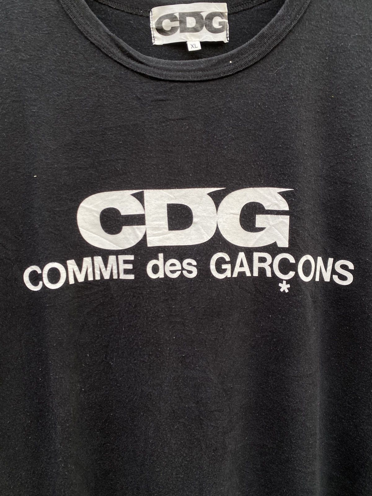 Comme des Garcons CDG BLACK TEE Size US XL / EU 56 / 4 - 3 Thumbnail