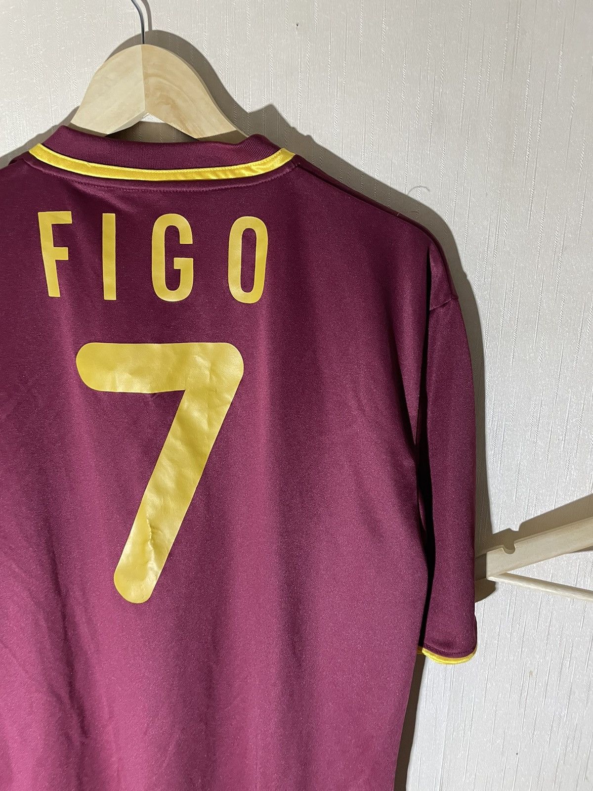 Vintage Portugal Figo #7 vintage soccer jersey streetwear Size US XL / EU 56 / 4 - 3 Thumbnail