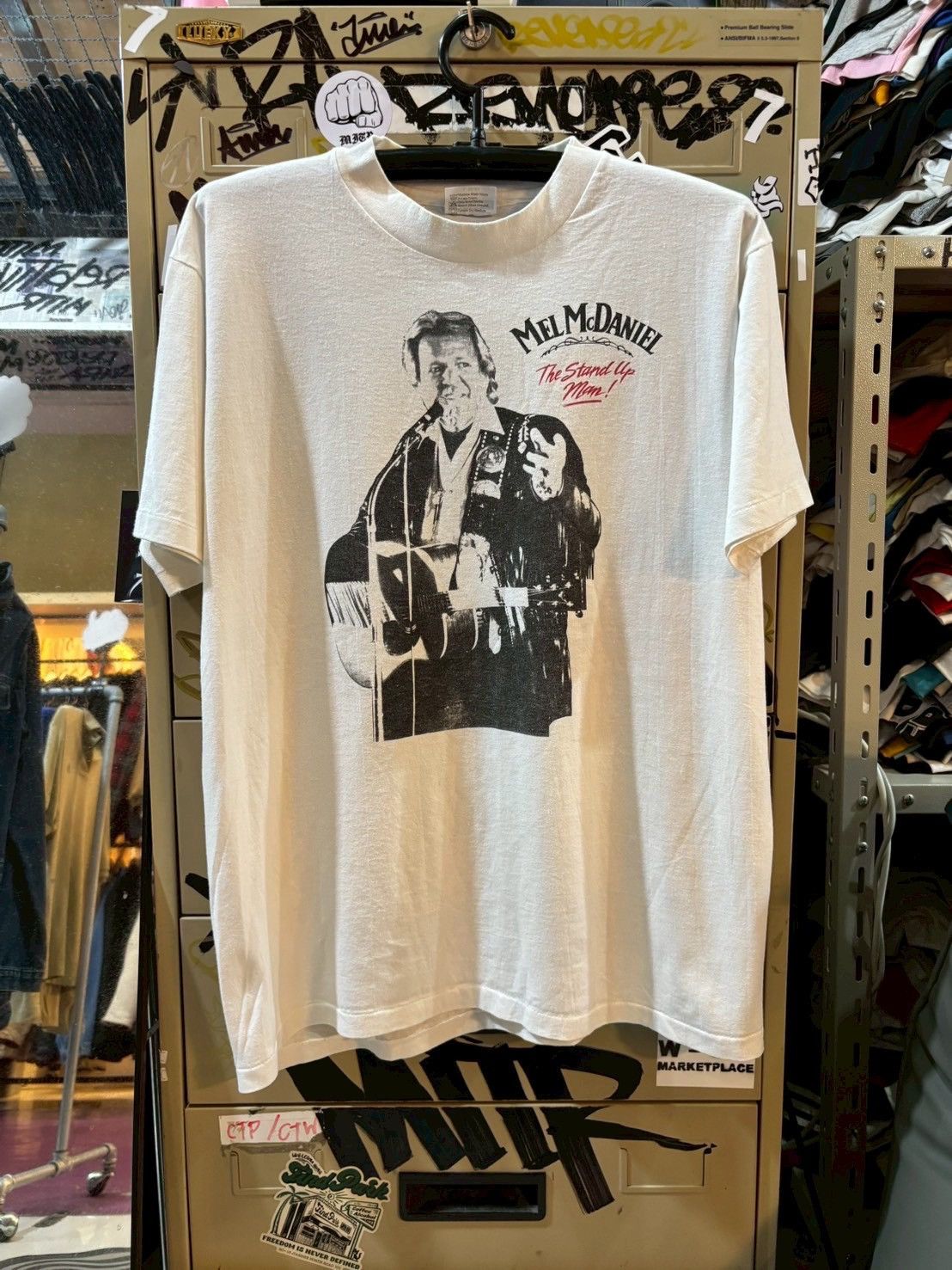 Band Tees Mel Mcdaniel 1991’s Size US L / EU 52-54 / 3 - 1 Thumbnail