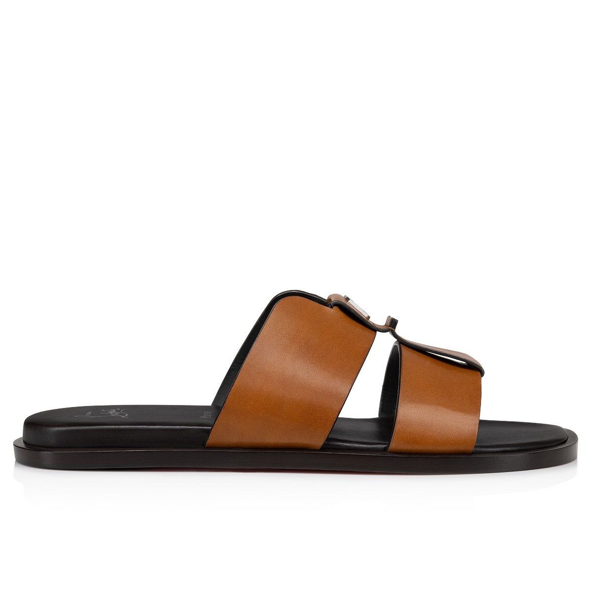 Christian Louboutin o1s1wg110125 Loubi Be Sandals in Brown Size US 8 / EU 41 - 2 Thumbnail