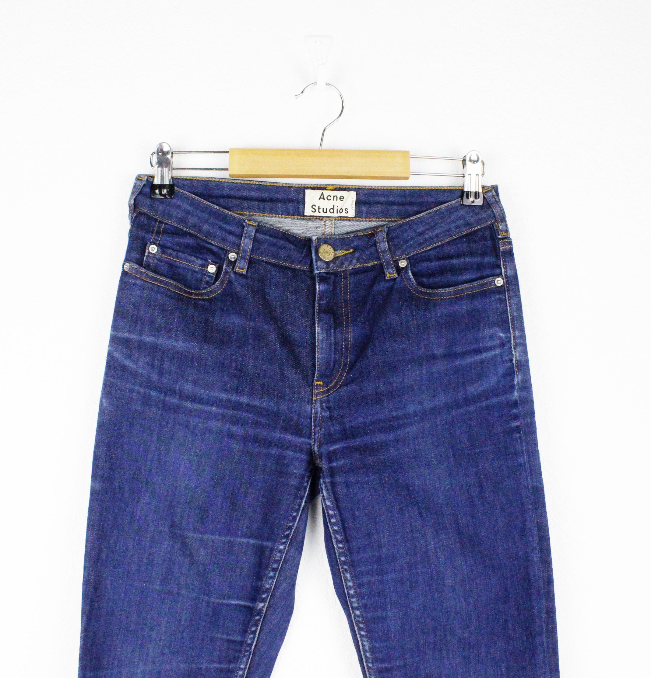 Acne Studios Acne Studios Skin 5 Raw Reform Denim Jeans Pants Size 29" - 2 Thumbnail