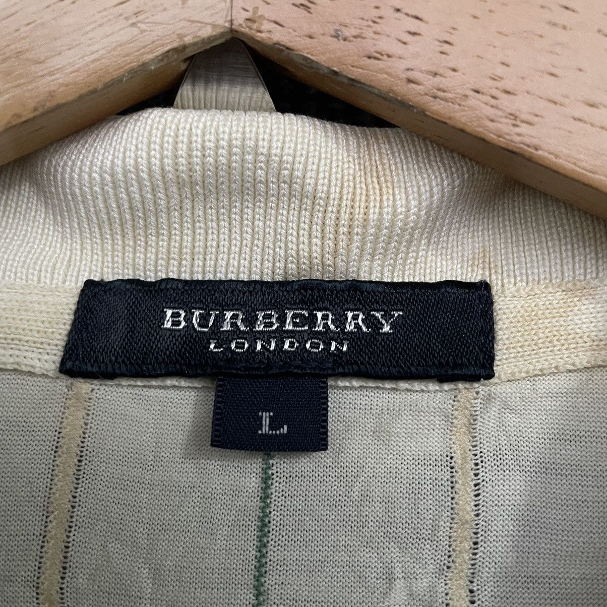 Burberry × Vintage Vintage Burberry London Plaid Polo Shirt Size US L / EU 52-54 / 3 - 3 Thumbnail