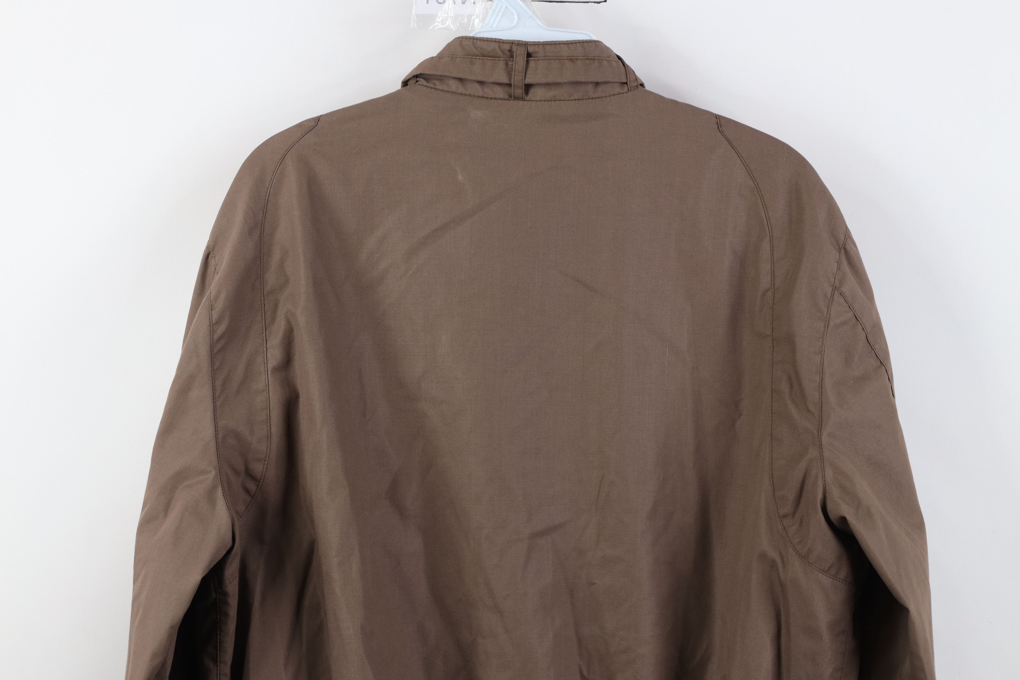 Vintage Vintage 80s 90s Streetwear Cafe Racer Bomber Jacket Brown Size US M / EU 48-50 / 2 - 16 Thumbnail
