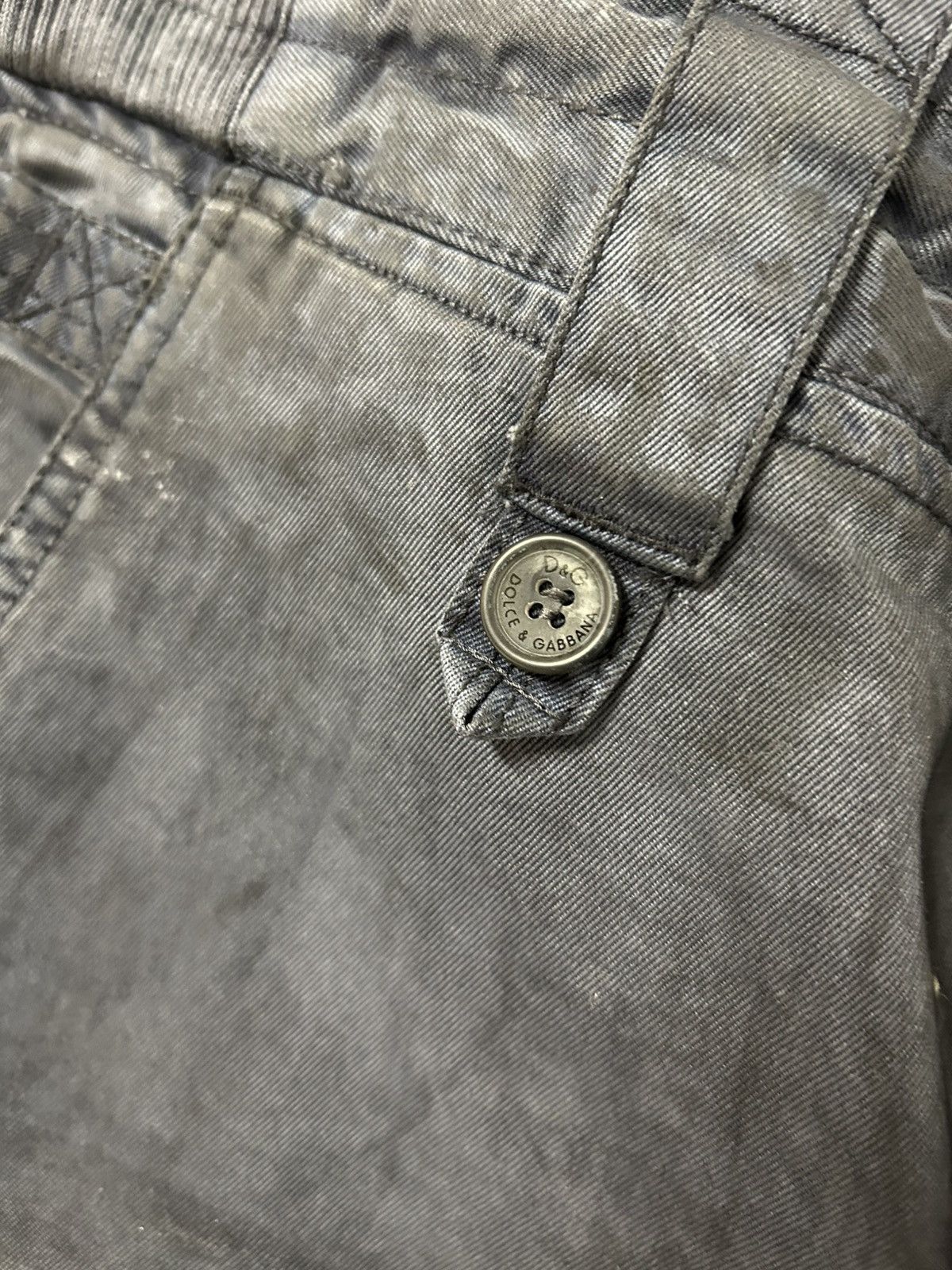 Dolce & Gabbana SS2011 Garment-Dyed Heavy Military Canvas Pants Size US 32 / EU 48 - 9 Thumbnail