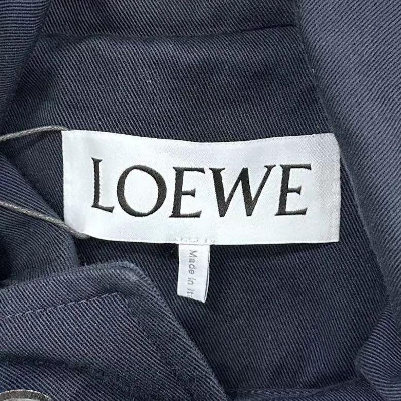 Loewe LOEWE navy blue logo hooded jacket 48 Size US M / EU 48-50 / 2 - 5 Thumbnail