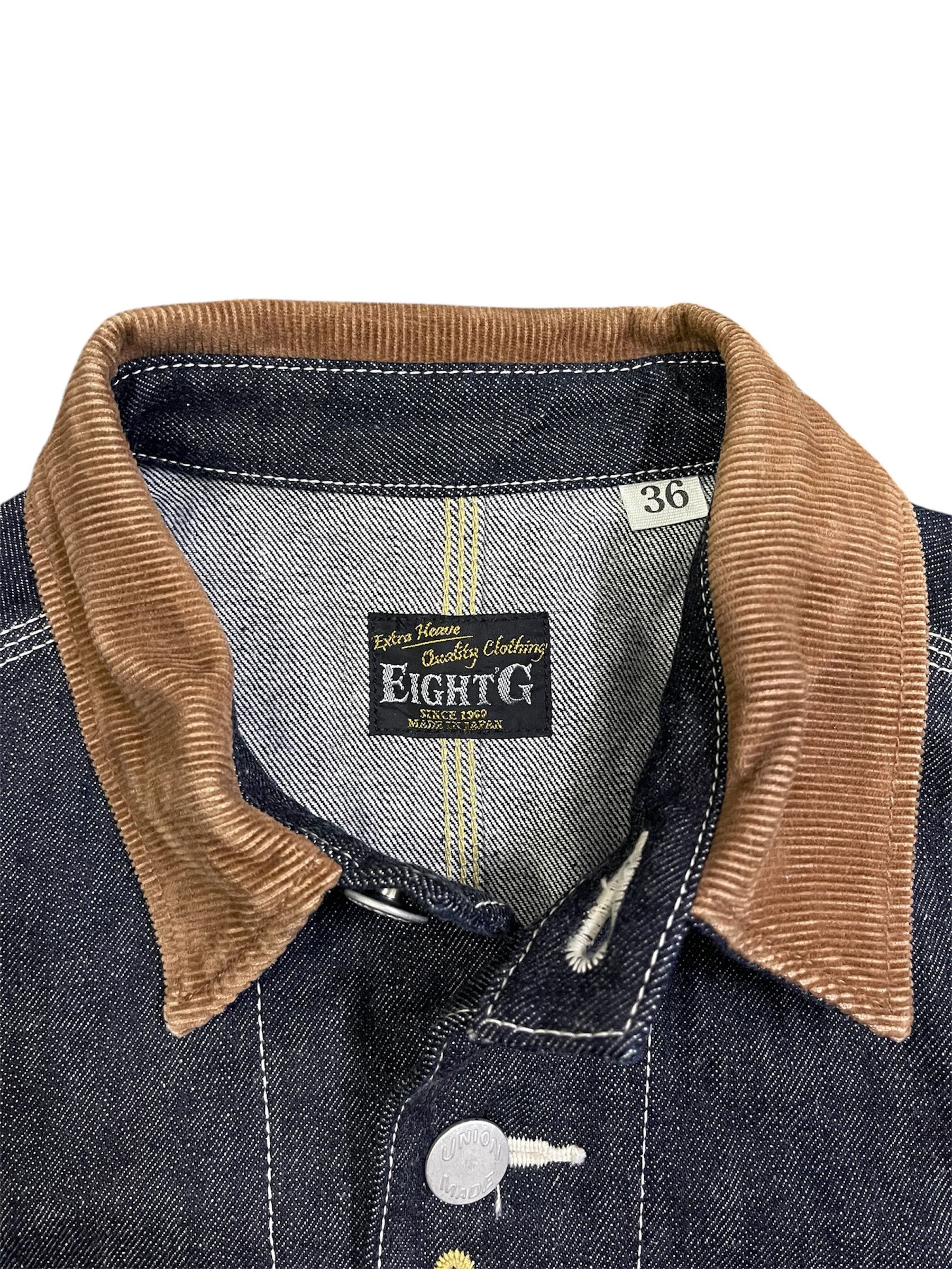 EIGHT-G Eight G Denim Jacket Almost Like New Sanforized Size US S / EU 44-46 / 1 - 5 Thumbnail