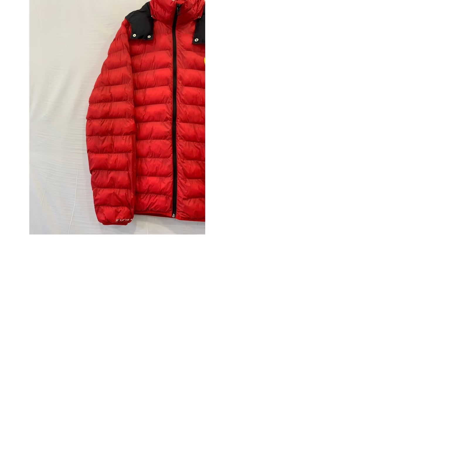 Ferrari Ferrari × Puma Down Puffer Jacket XXL Men Red Hooded Scuderia Shield Motorsport Jacket Size US XXL / EU 58 / 5 - 9 Thumbnail