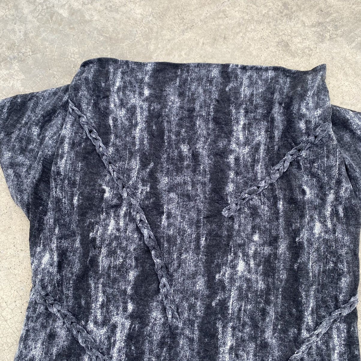 Beauty Beast × If Six Was Nine × Tornado Mart Tornado Mart Distressed Black Cowl Neck Tee – Size S Size S / US 4 / IT 40 - 5 Thumbnail