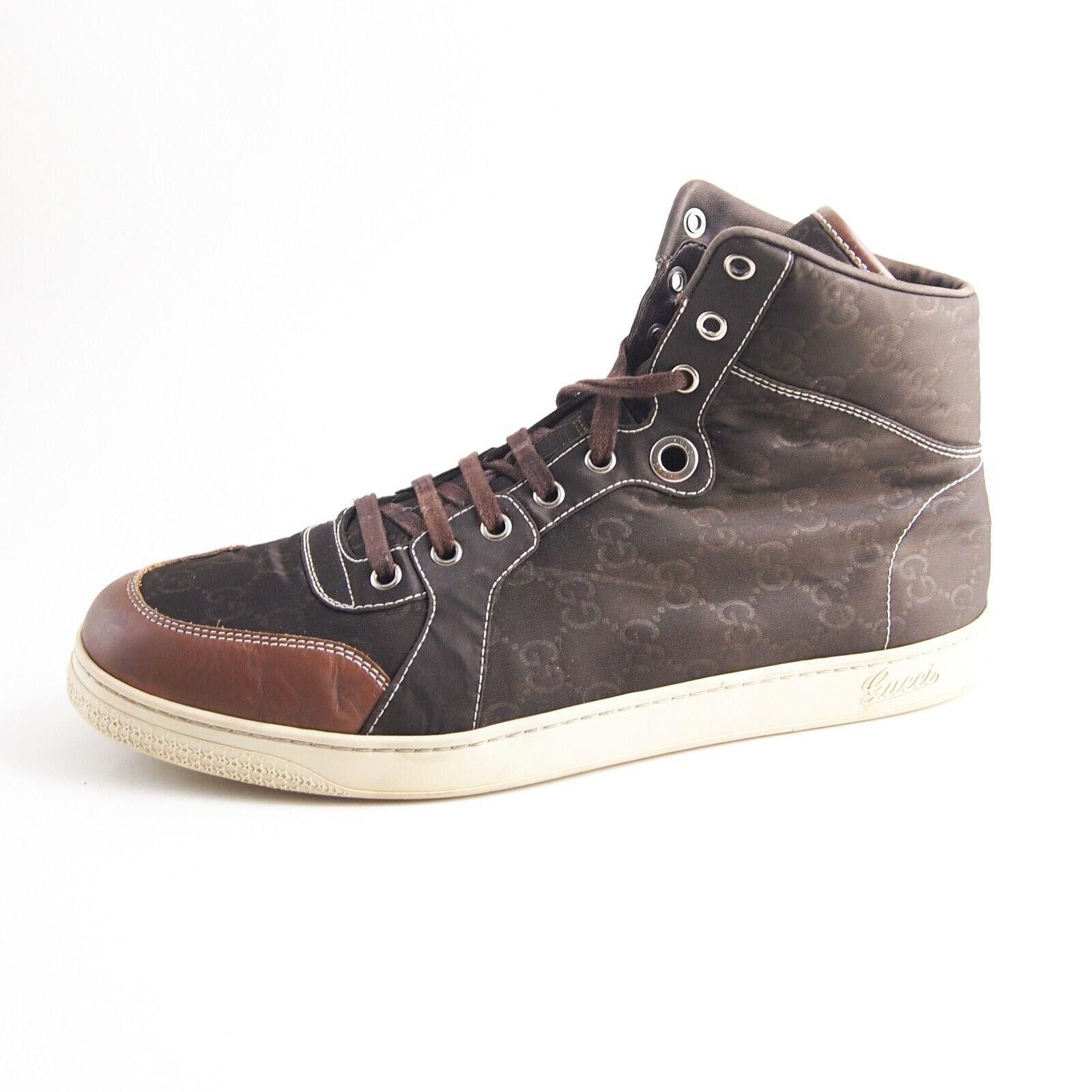 Gucci Gucci Sneakers Brown GG Supreme Nylon Leather US 11 EU 44 Size US 11 / EU 44 - 1 Thumbnail